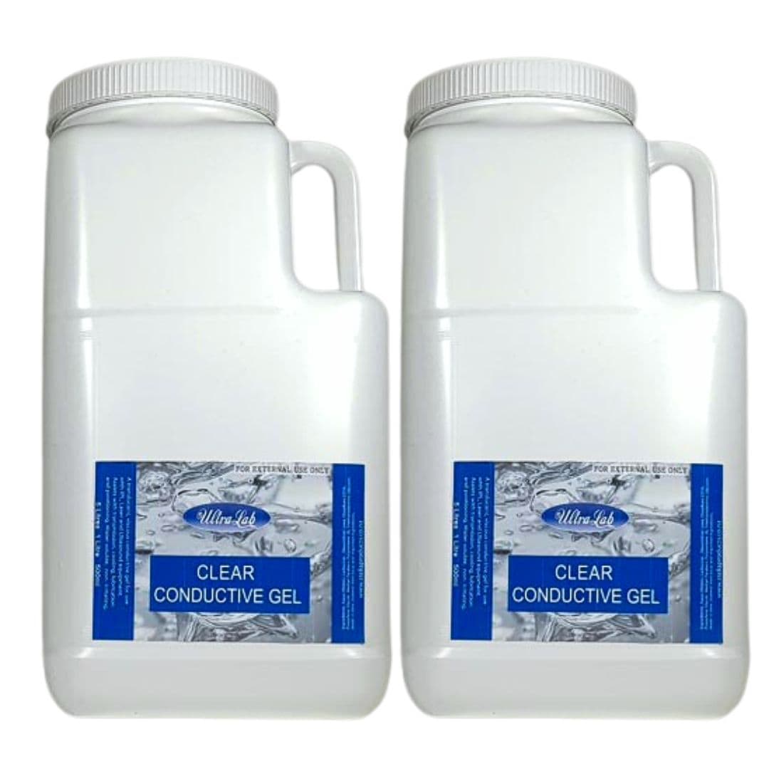 Ultralab Gel April 2022 Clear conductive gel for IPL, RF or ultrasound treatments